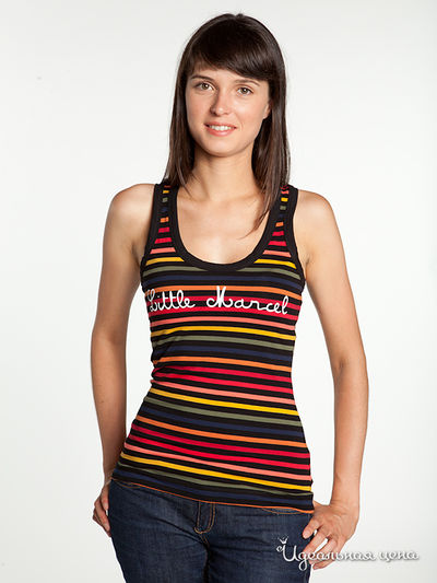 Майка Little Marcel, цвет принт полоска