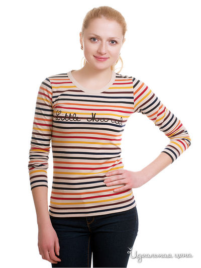 Лонгслив Little Marcel, цвет принт полоска