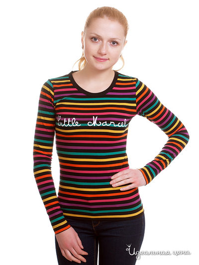 Лонгслив Little Marcel, цвет принт полоски