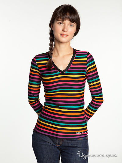 Лонгслив Little Marcel, цвет принт полоска