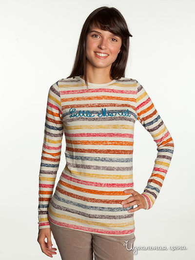 Лонгслив Little Marcel, цвет принт полоска