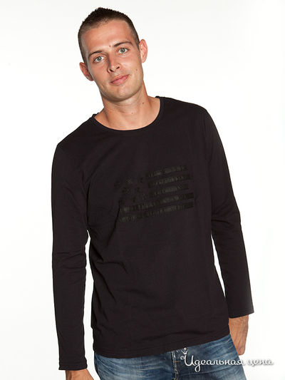 Лонгслив Little Marcel, цвет цвет угольный