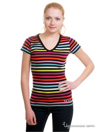 Футболка Little Marcel, цвет принт полоска