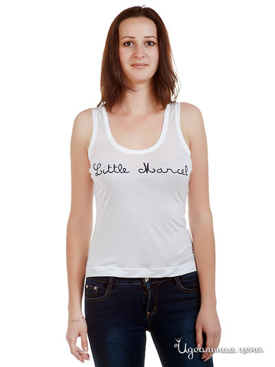 Топ Little Marcel, цвет цвет белый