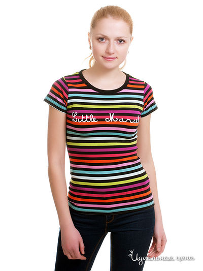 Футболка Little Marcel, цвет принт полоска