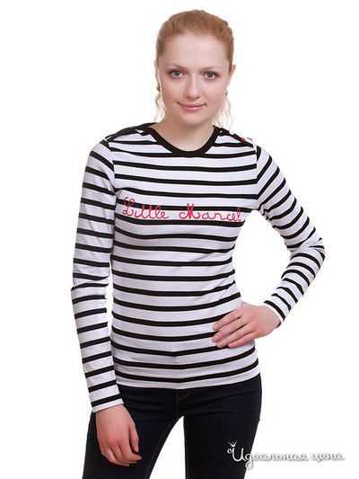 Лонгслив Little Marcel, цвет цвет угольный