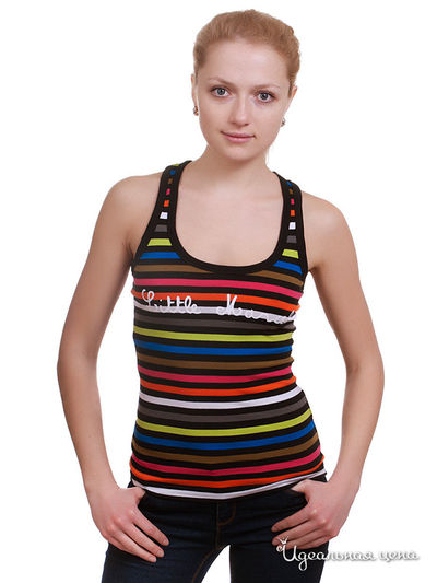 Майка Little Marcel, цвет принт полоска