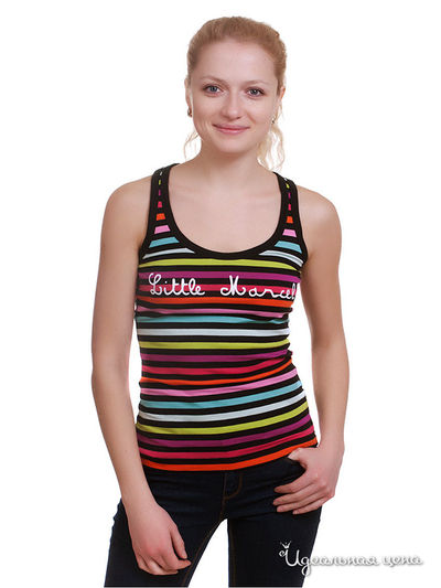 Майка Little Marcel, цвет принт полоска