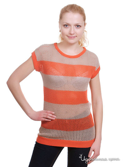 Майка Little Marcel, цвет цвет бледно-оранжевый