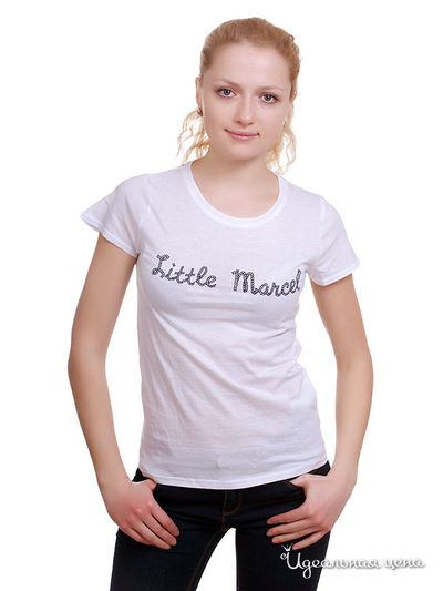 Футболка Little Marcel, цвет цвет белый