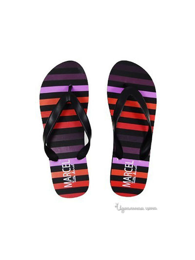 Вьетнамки Little Marcel, цвет принт полоска