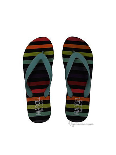 Вьетнамки Little Marcel, цвет принт полоска