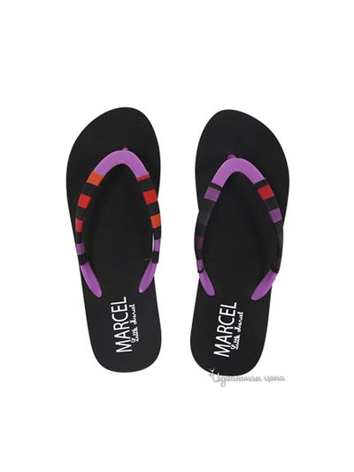 Вьетнамки Little Marcel, цвет цвет черный