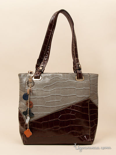 Сумка Blu Style, цвет цвет коричневый / бежевый