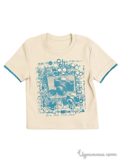 Футболка Lucky Time, цвет цвет бежевый