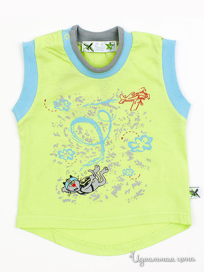 Майка Lucky Time, цвет цвет салатовый