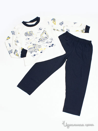 Пижама Lucky Time, цвет цвет белый / синий