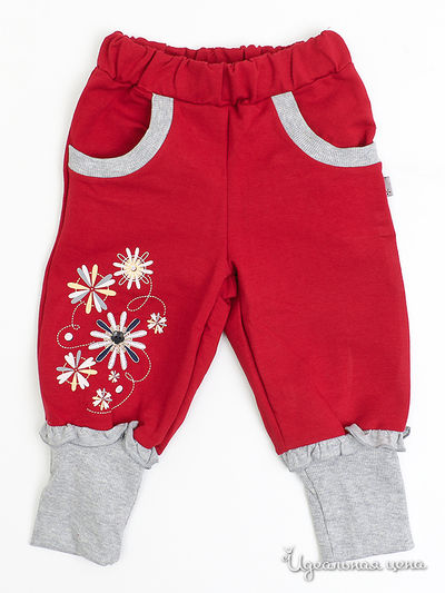 Брюки Lucky Time, цвет цвет красный