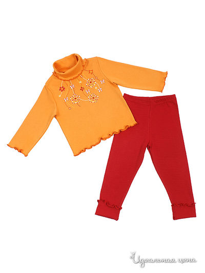 Комплект Апрель, цвет цвет оранжевый / красный