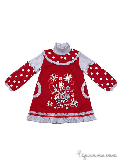 Платье Lucky Time, цвет цвет красный