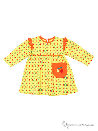 Платье Lucky Time, цвет цвет желтый