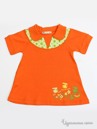 Платье Lucky Time, цвет цвет оранжевый