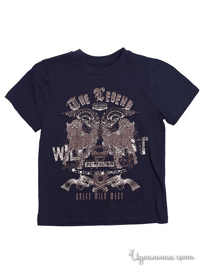 Футболка Lucky Time, цвет цвет темно-синий