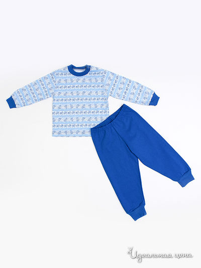 Пижама Lucky Time, цвет цвет голубой