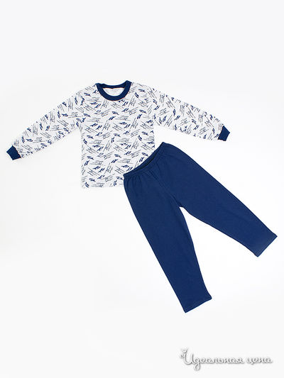 Пижама Lucky Time, цвет цвет синий