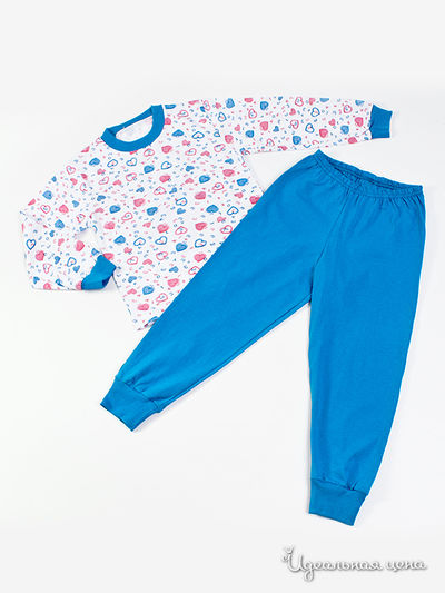 Пижама Lucky Time, цвет цвет васильковый