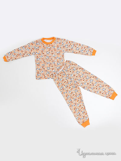 Пижама Lucky Time, цвет цвет оранжевый