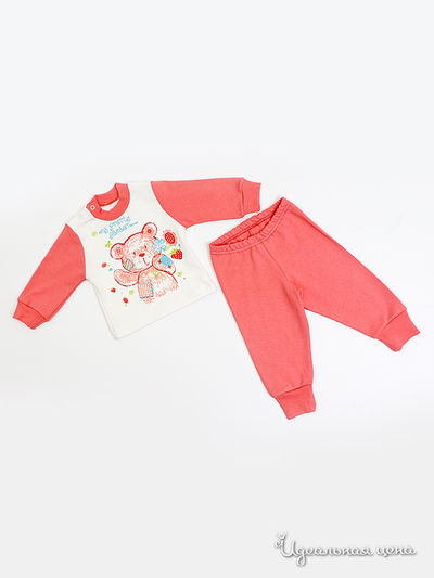 Пижама Lucky Time, цвет цвет коралловый