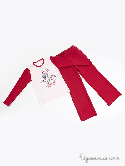 Пижама Lucky Time, цвет цвет розовый / красный