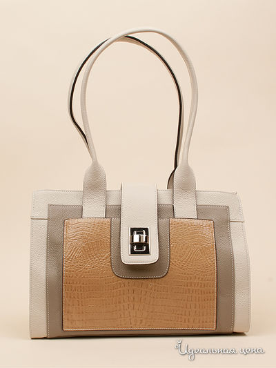 Сумка Leo Ventoni, цвет цвет белый / бежевый