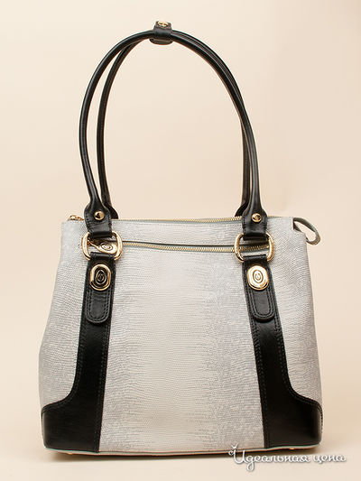 Сумка Leo Ventoni, цвет цвет серый / черный