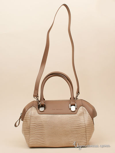 Сумка Leo Ventoni, цвет цвет бежевый / коричневый