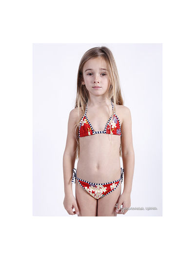 Купальник Le Petit Marcel, цвет цвет красный