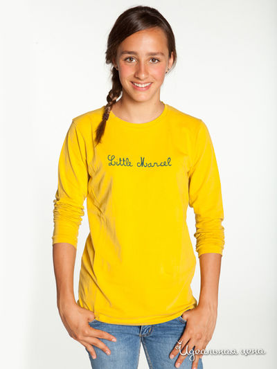 Лонгслив Little Marcel, цвет цвет карри