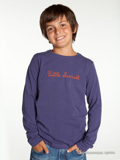 Лонгслив Little Marcel, цвет цвет темно-синий