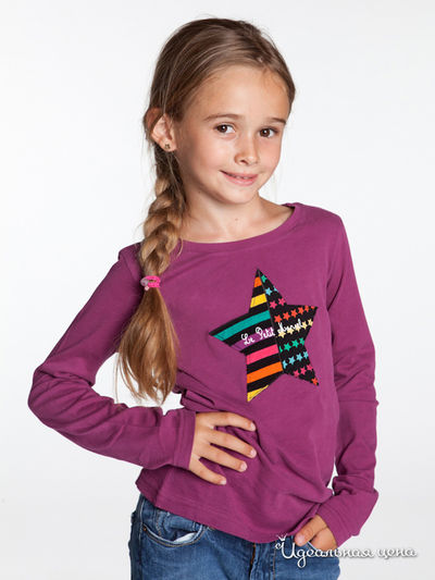 Лонгслив Le Petit Marcel, цвет цвет сливовый