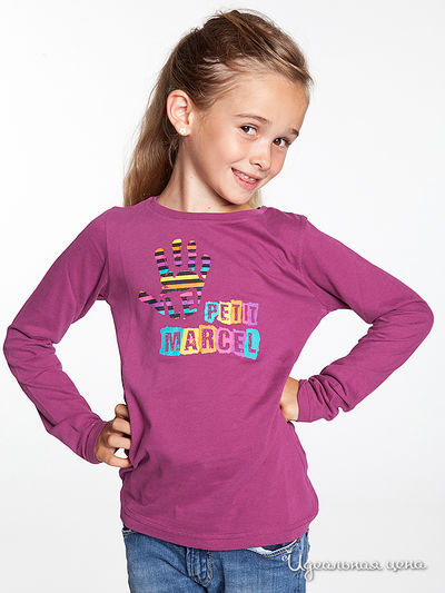 Лонгслив Le Petit Marcel, цвет цвет сливовый