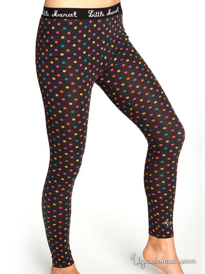 Леггинсы Little Marcel, цвет цвет мультиколор / принт горошек