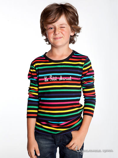 Лонгслив Le Petit Marcel, цвет принт полоска