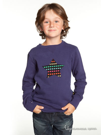 Лонгслив Le Petit Marcel, цвет цвет темно-синий