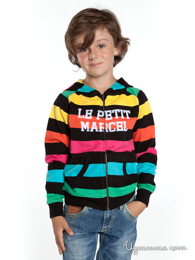 Свитшот Le Petit Marcel, цвет принт полоска
