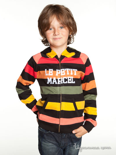 Свитшот Le Petit Marcel, цвет принт полоска