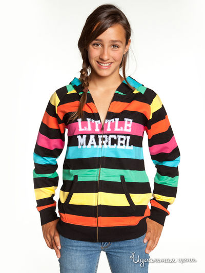 Свитшот Little Marcel, цвет принт полоска