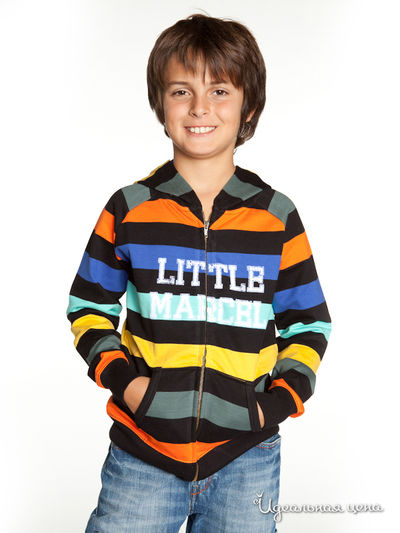 Свитшот Little Marcel, цвет принт полоска