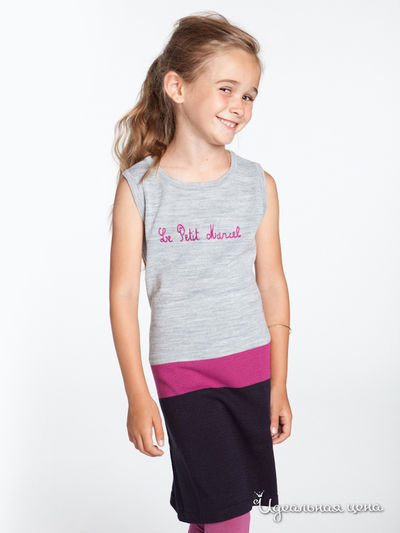 Платье Le Petit Marcel, цвет цвет серый