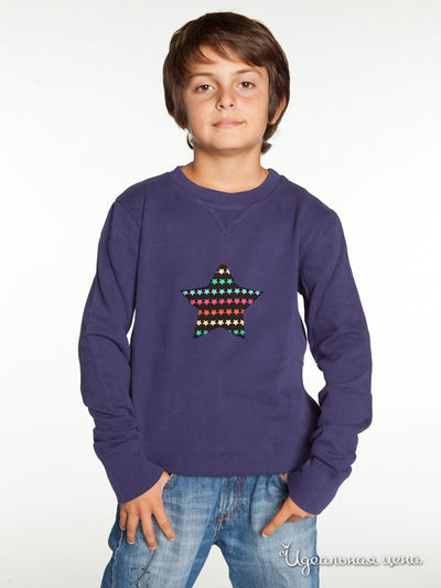 Лонгслив Little Marcel, цвет цвет темно-синий